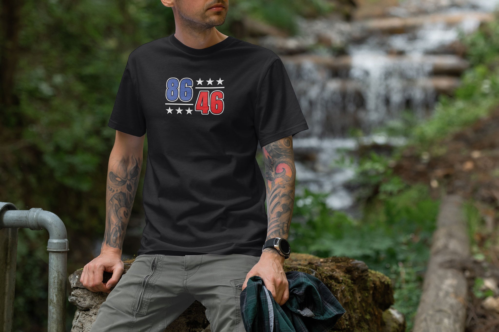 86 46 Done With Joe Biden T-shirt