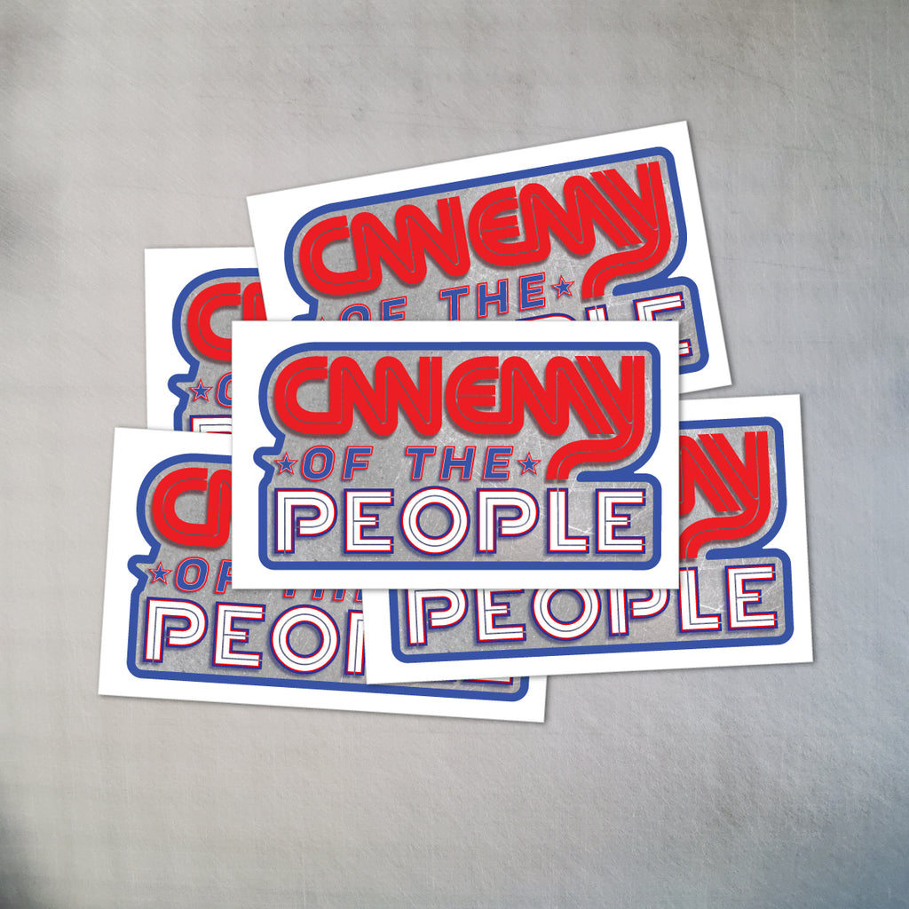 CNN Enemy Of The People Decal